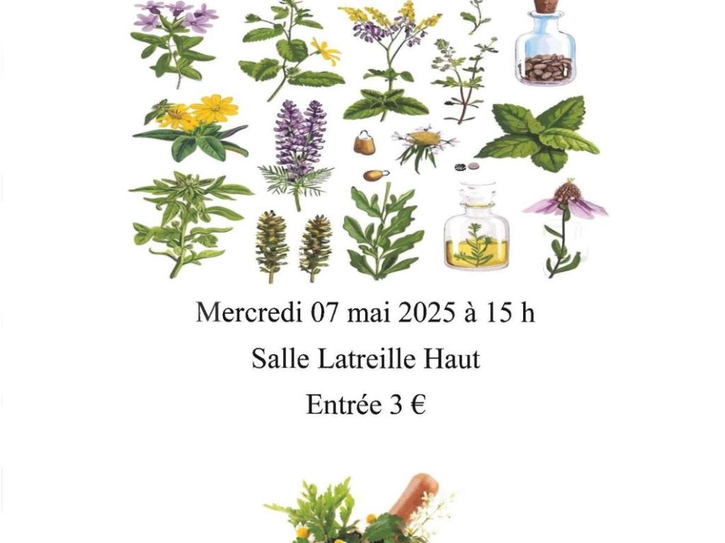 Conférence  :  Les plantes qui soignent, les plantent qui tuent