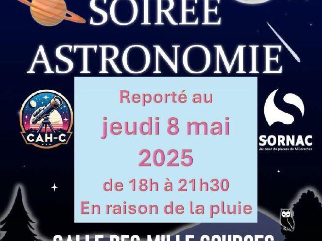Soirée astronomie