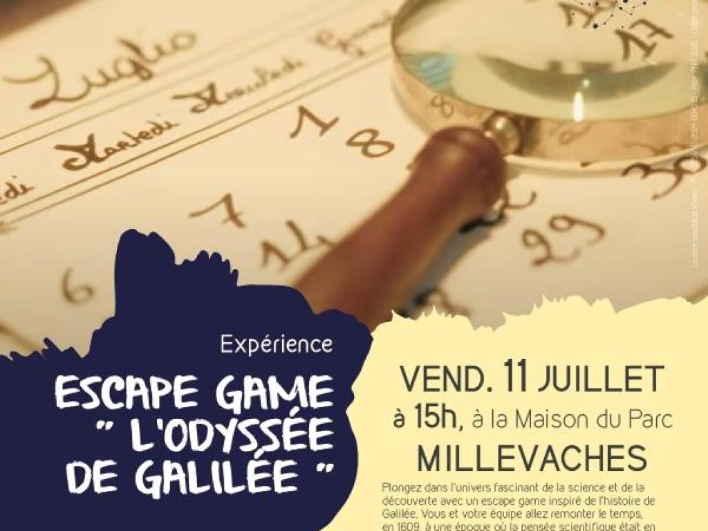 Escape Game "L'Odyssée de Galilée"