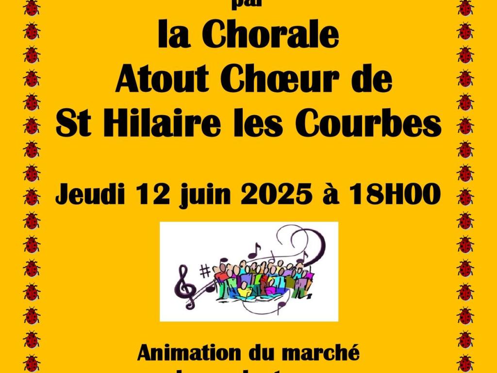 Concert par la Chorale Atout Choeur
