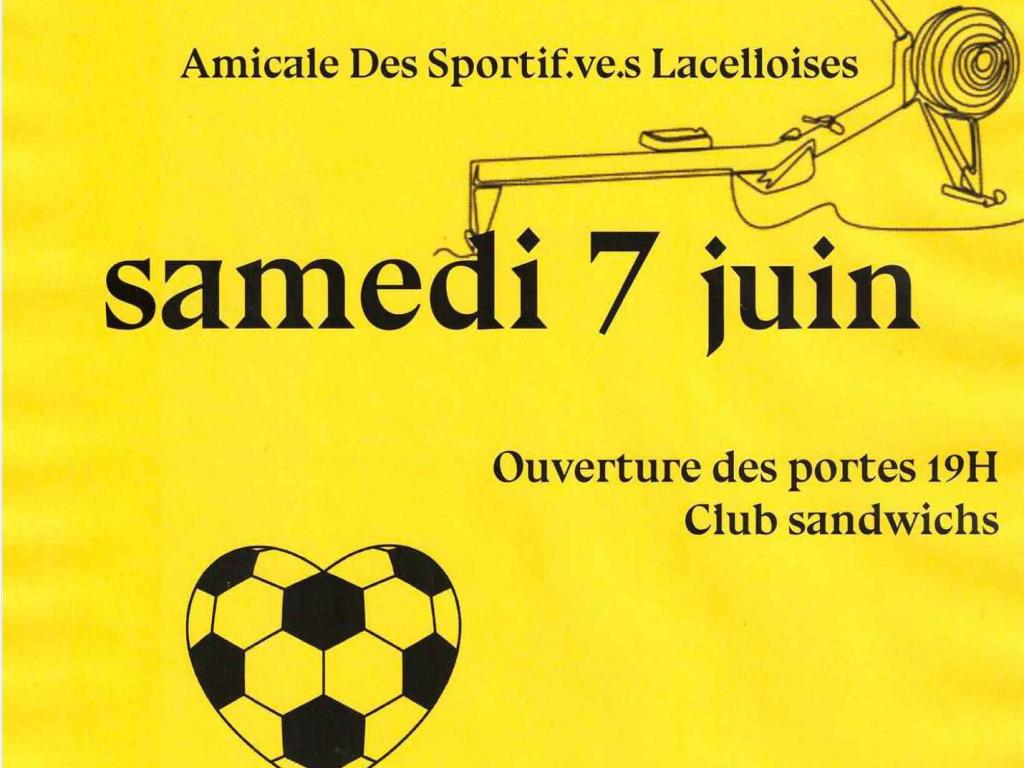 Soirée de soutien à l'Amicale des Sports Lacelloise