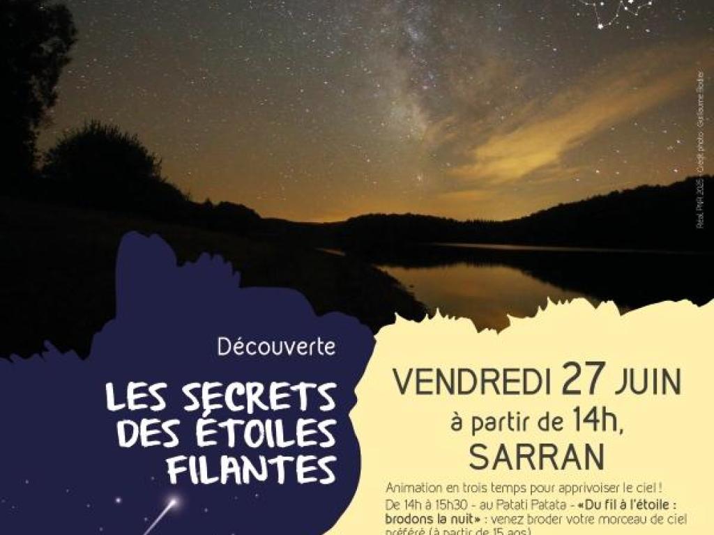 Les secrets des étoiles filantes