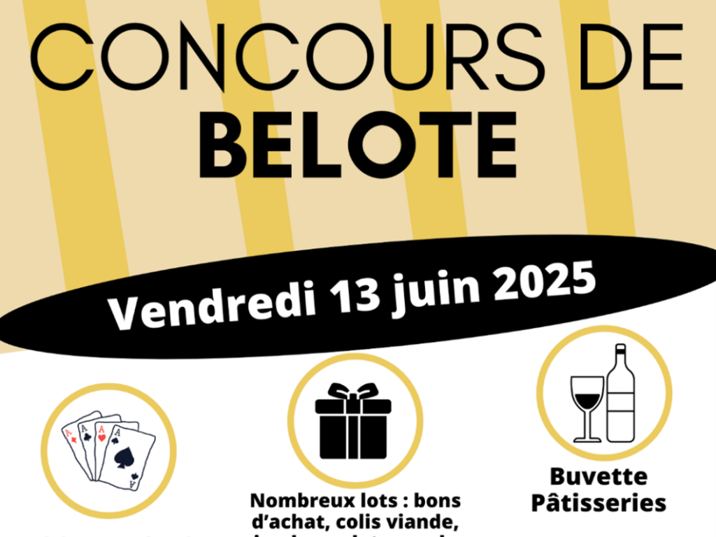 Concours de belote