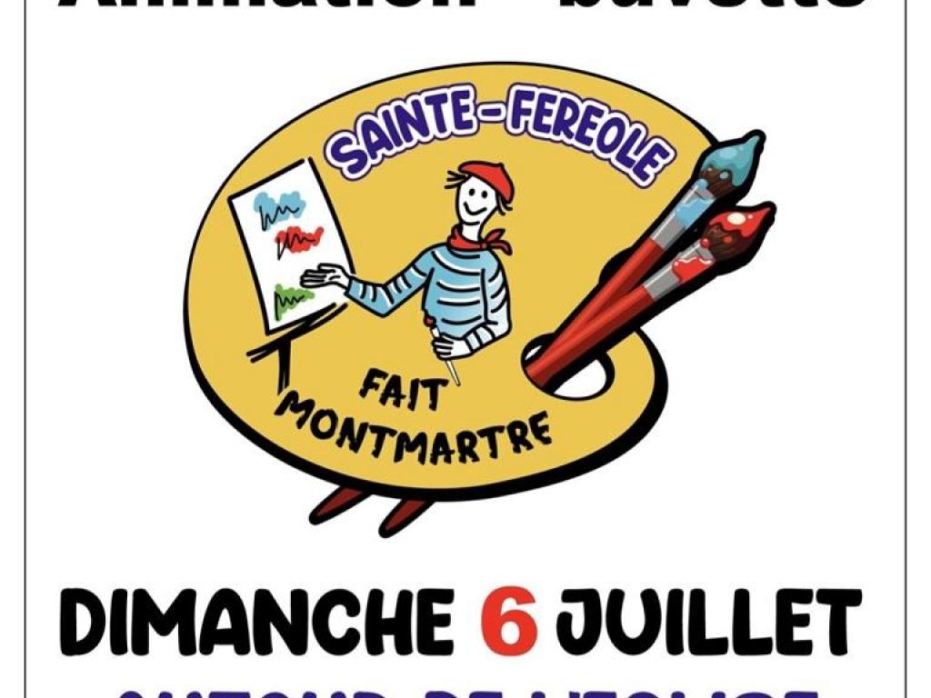 Sainte Féréole fait Montmartre  2.0 :  Evénement artistique pour tout la famille