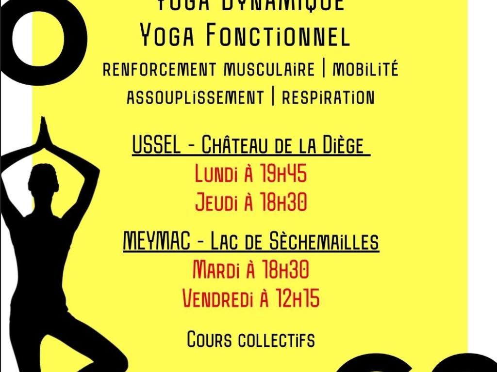 Cours de yoga collectifs en plein air