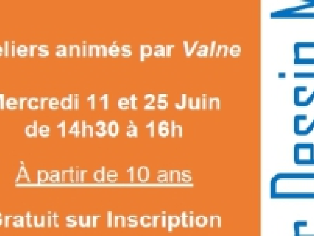 Ateliers dessin Manga (Médiathèque Michel Dumas)