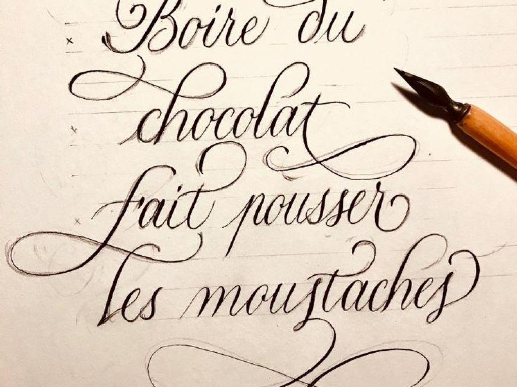 Cours des Arts : Atelier  : Calligraphie