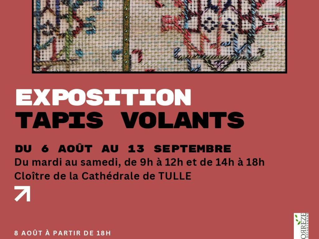 Cloître : Exposition Tapis volants