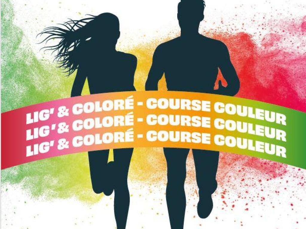 Lig'& Coloré course couleur