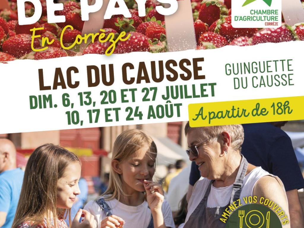 Marché des Producteurs de Pays au Lac du Causse
