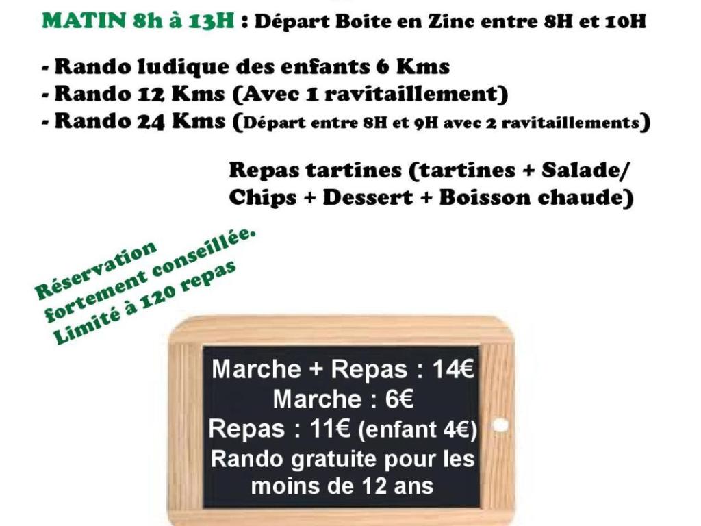 Randonnée des tartines