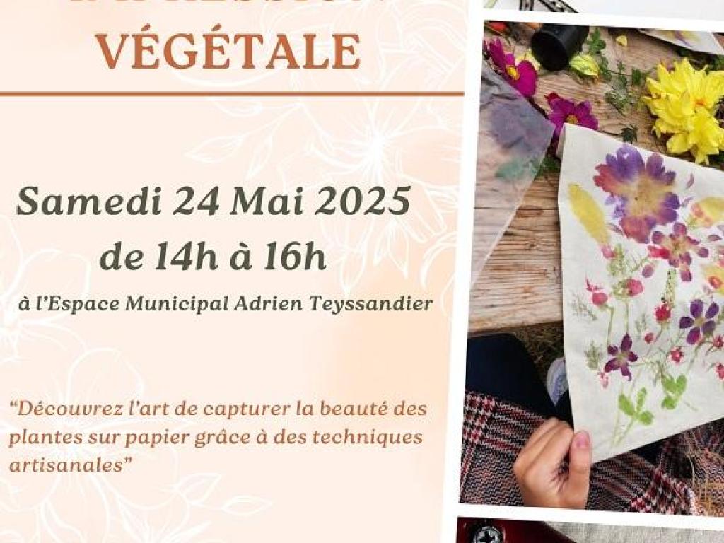 Atelier créatif : impression végétale