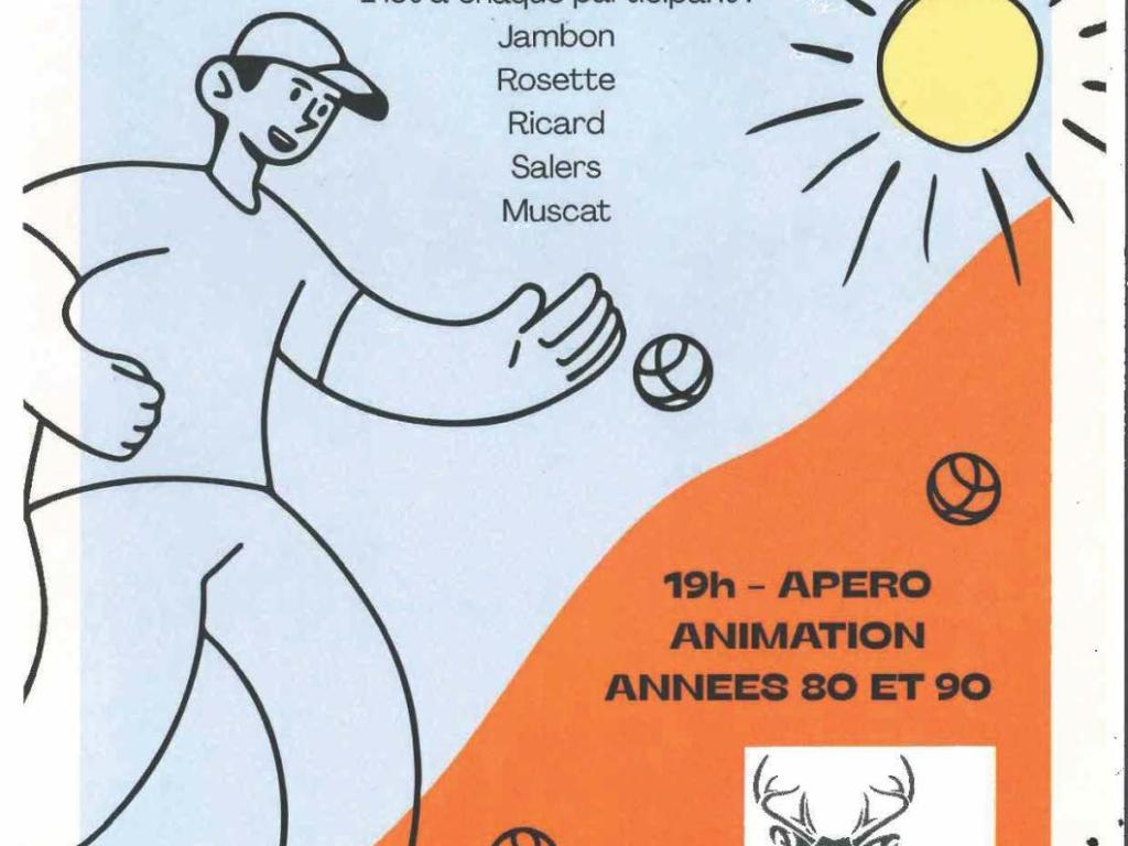 Concours de pétanque