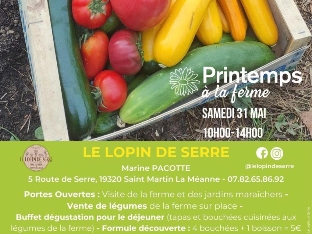 Le Lopin de Serre - Printemps à la Ferme - BAF