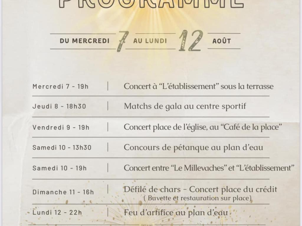 Fête de Bugeat