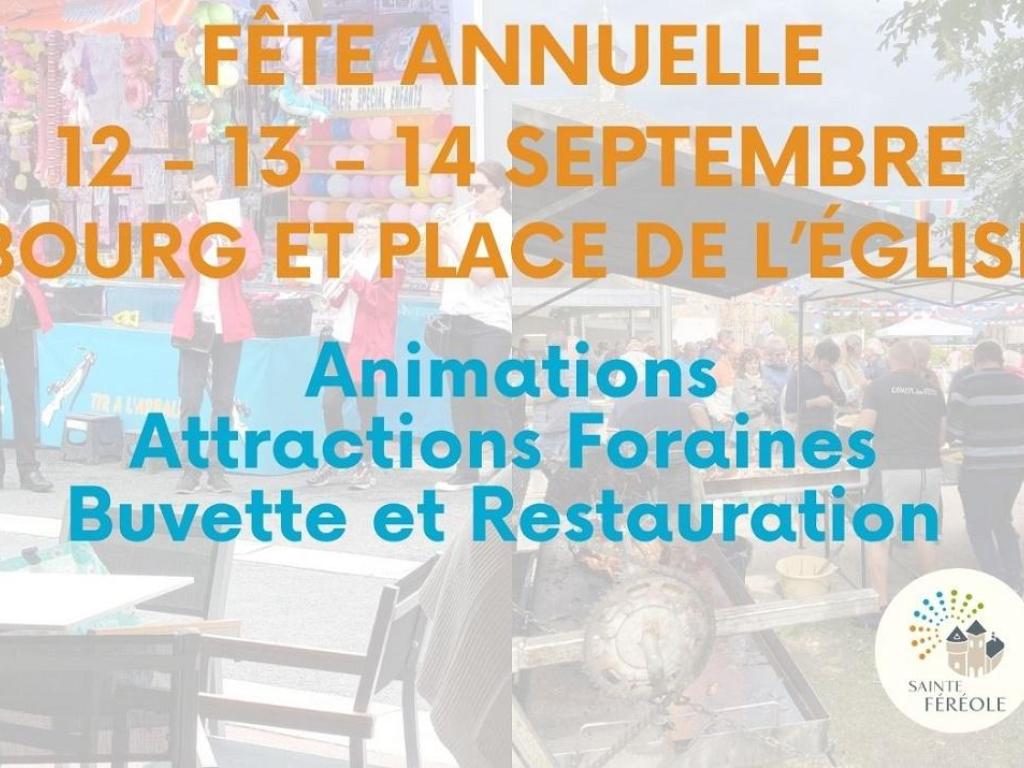 Sainte Féréole Fête annuelle