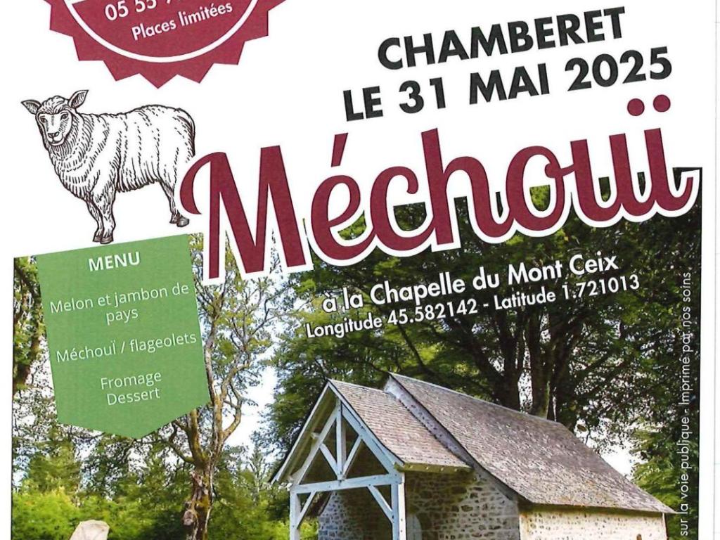 Méchoui à la chapelle du Mont Ceix