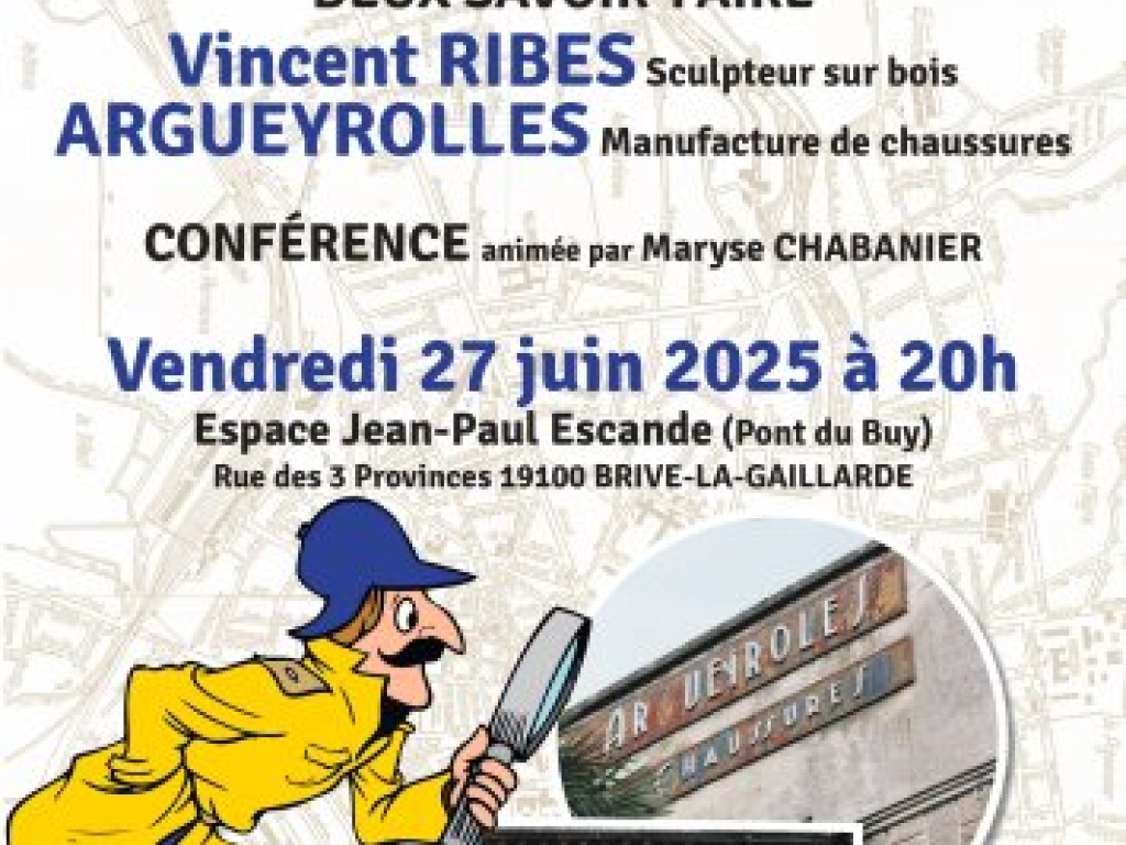 Conférence: Brive de l'ombre à la lumière (Espace Jean-Paul Escande)