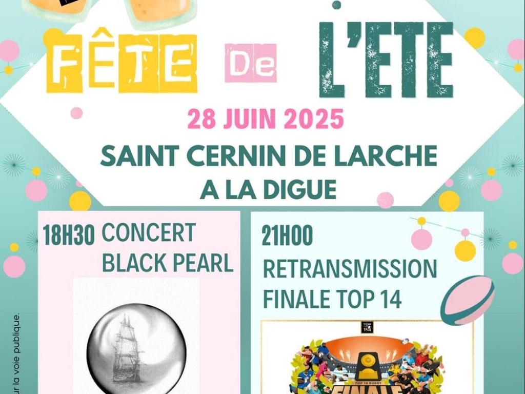 Fête de l'Eté à Saint Cernin de Larche