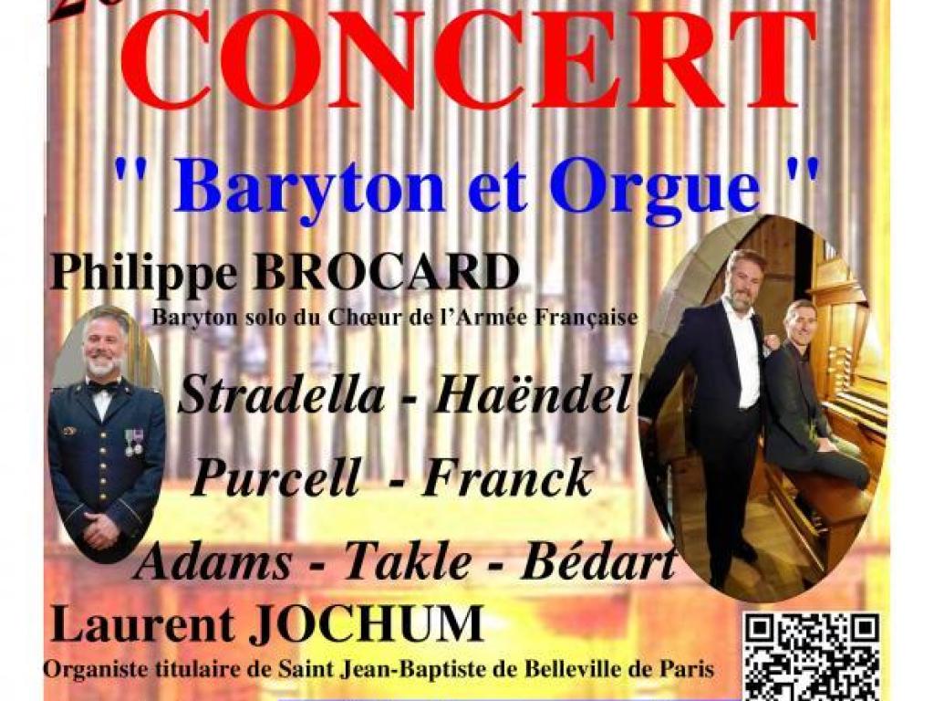 Concert  "Baryton et orgue"
