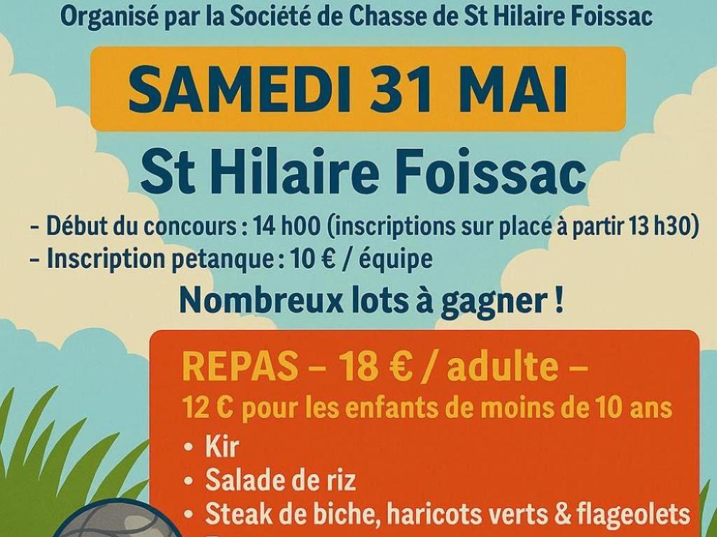 Concours de pétanque