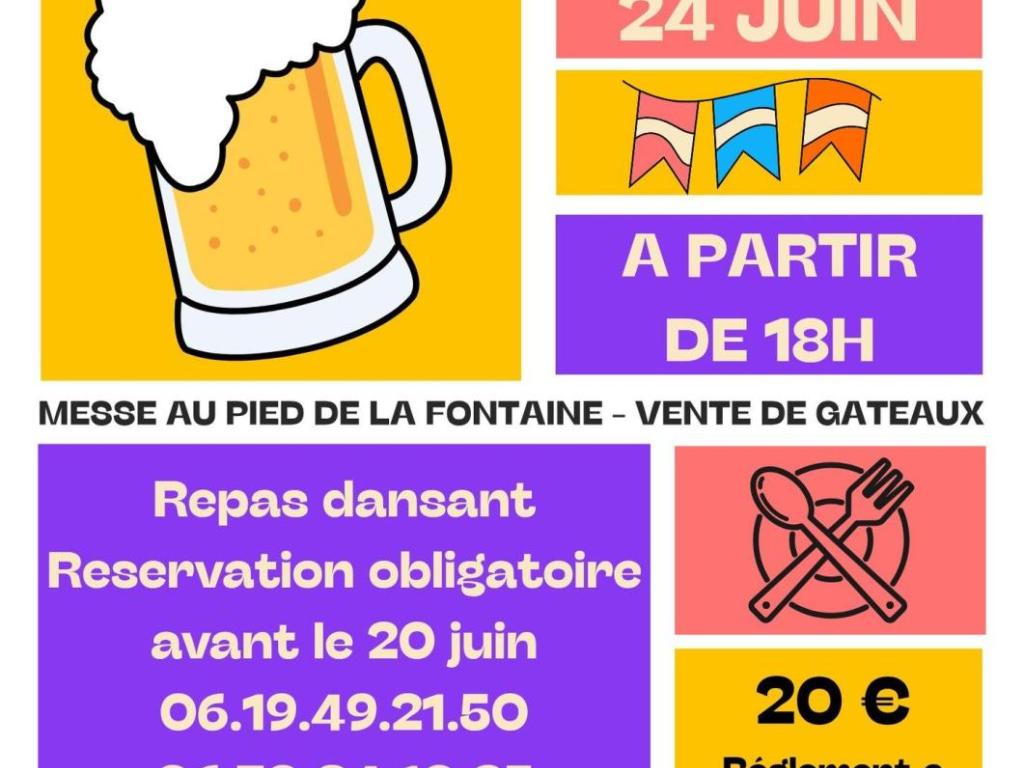 Fête de la Font Faure à Benayes