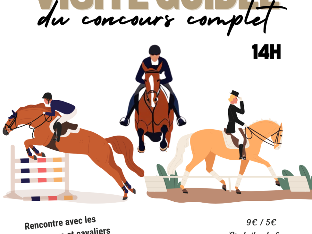 Visite - découverte du Concours Complet d'Equitation