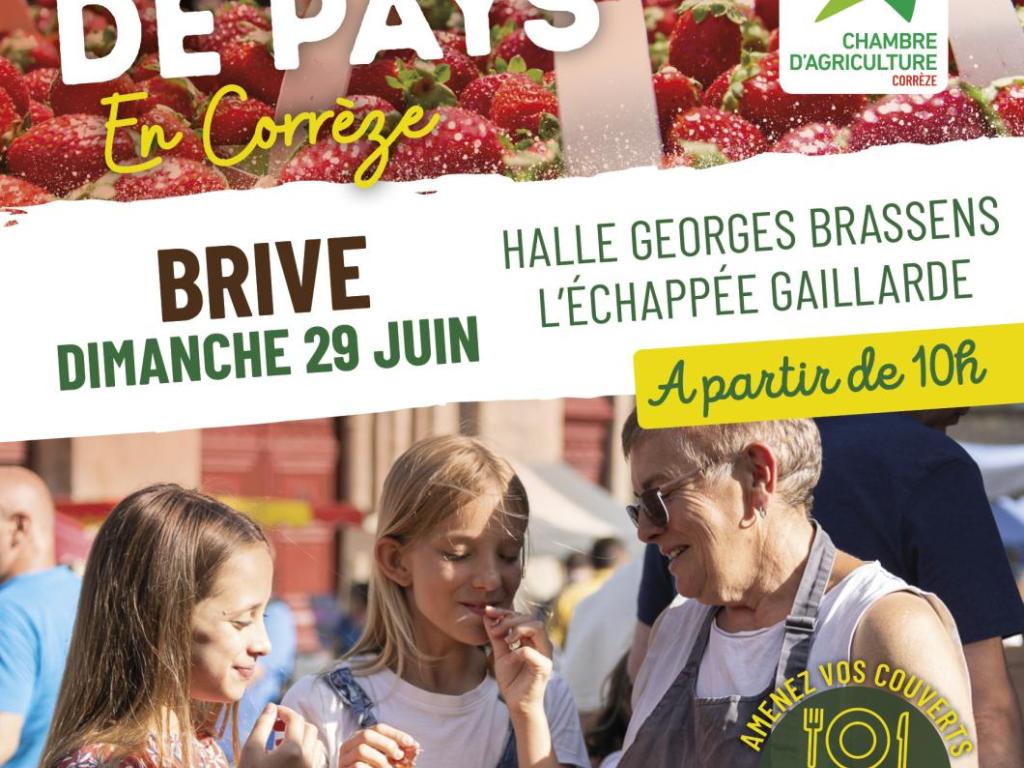 Marché des Producteurs de Pays de Brive-la-Gaillarde