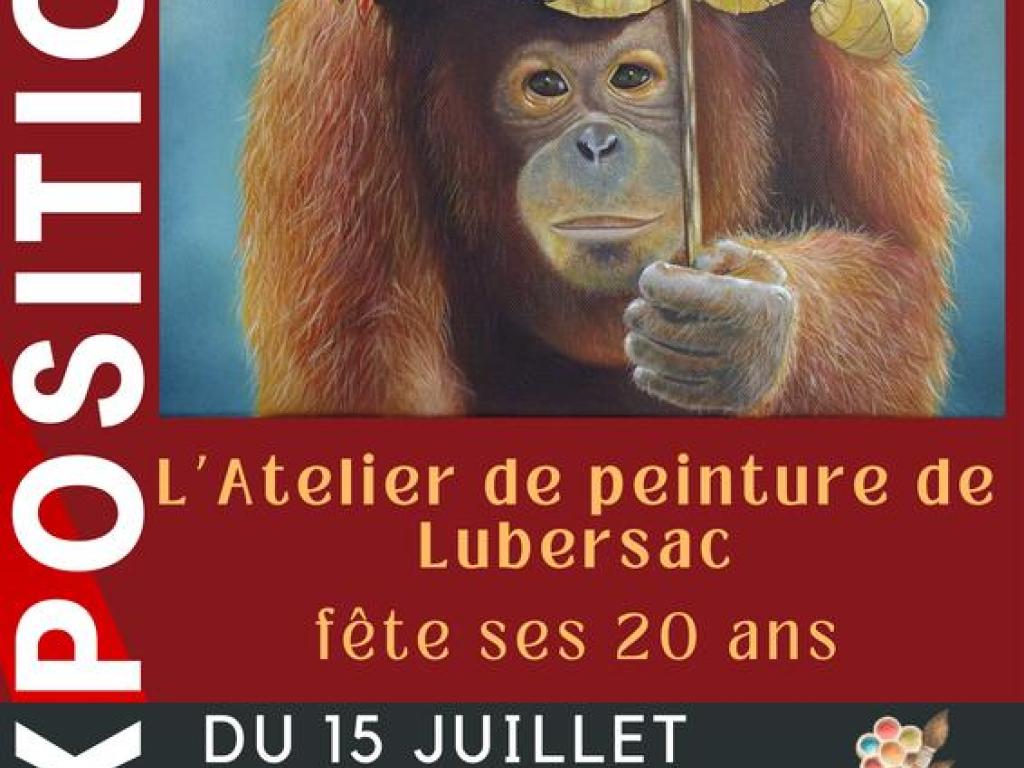 La Conserverie : Exposition de l'atelier de peinture de Lubersac