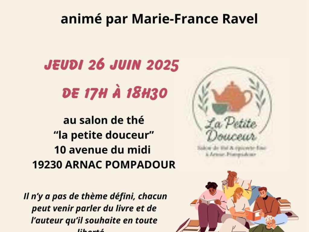 Cercle de lecture à la Petite Douceur