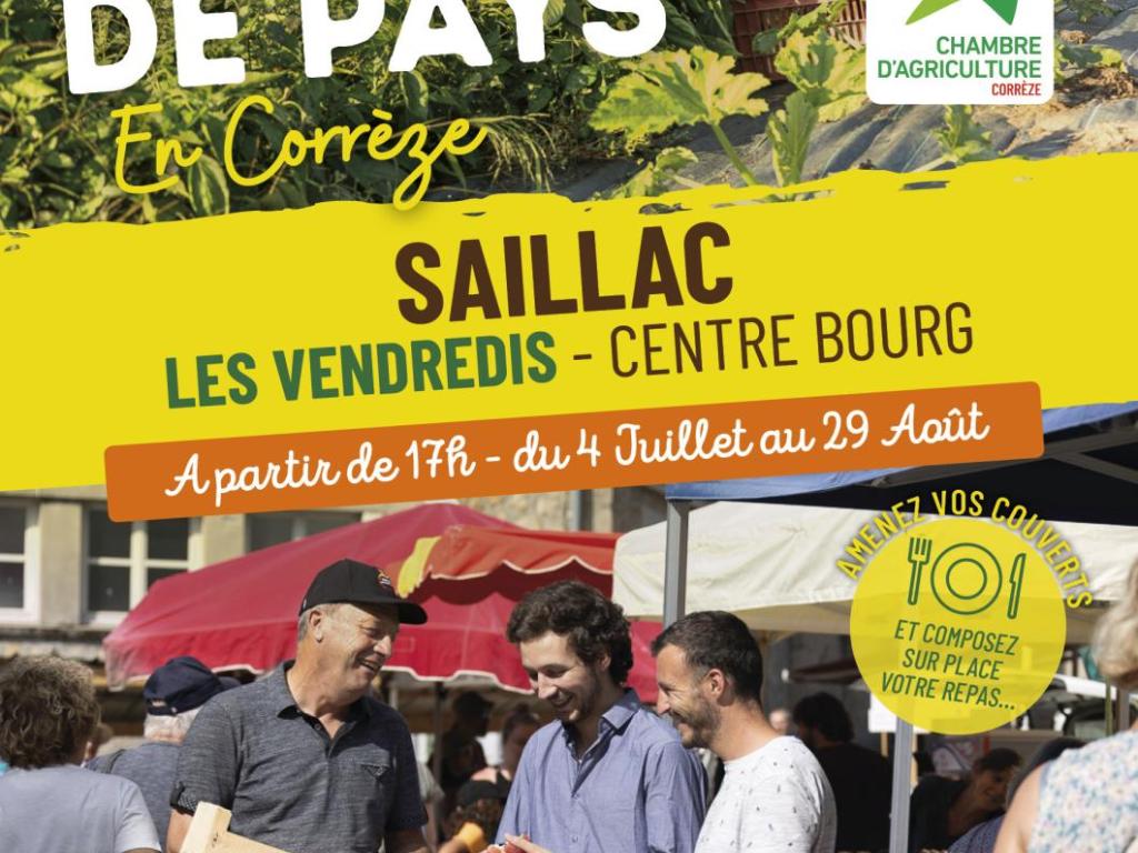 Marché des Producteurs de Pays de Saillac