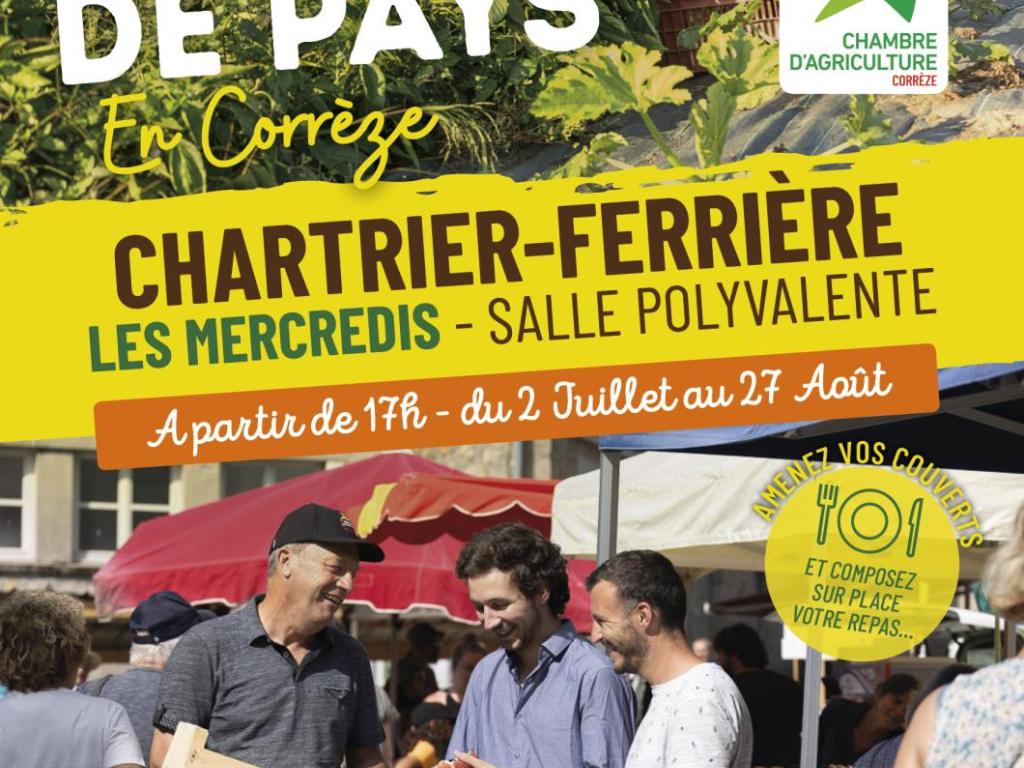 Marché des Producteurs de Pays de Chartrier-Ferrière