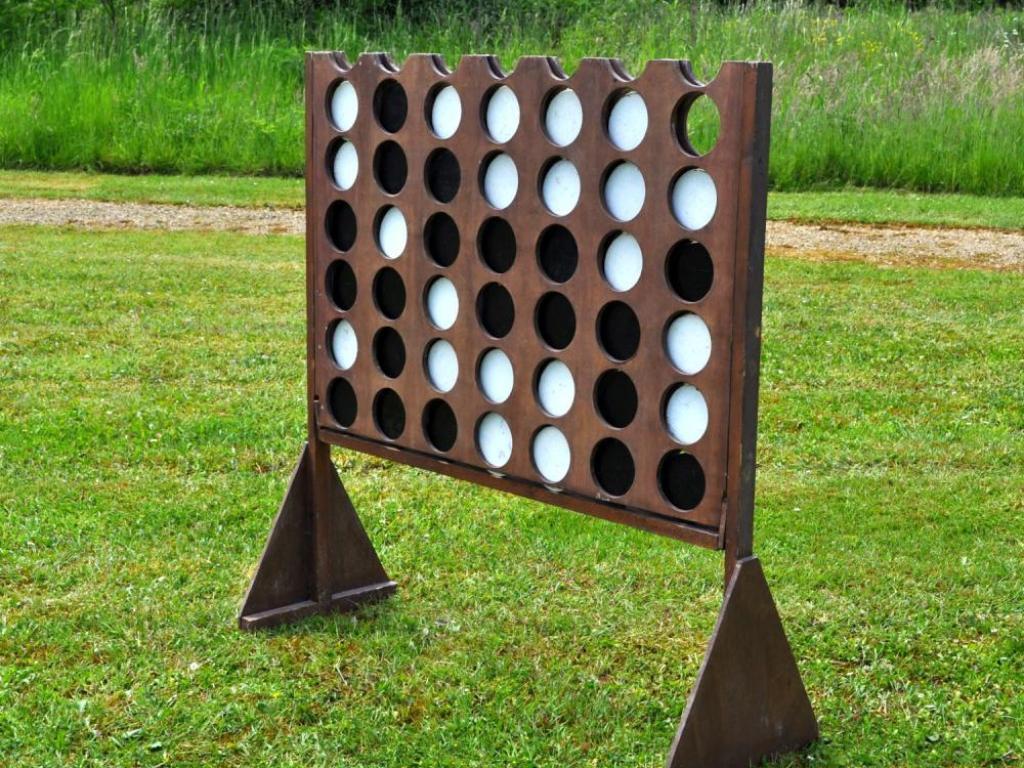 Domaine de Sédières : Jeux géants en bois