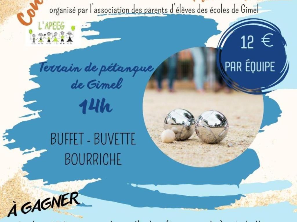 Concours de pétanque