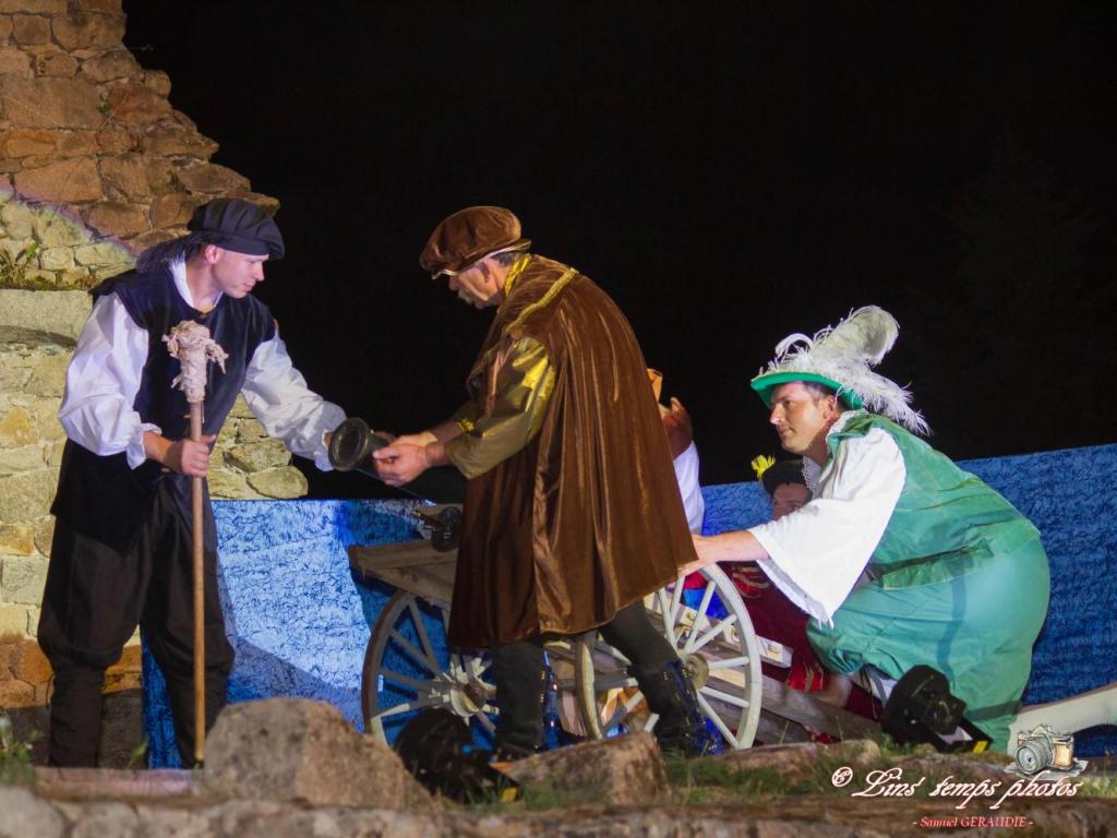 Spectacle son et lumière : Plongez dans l'histoire de Gimel