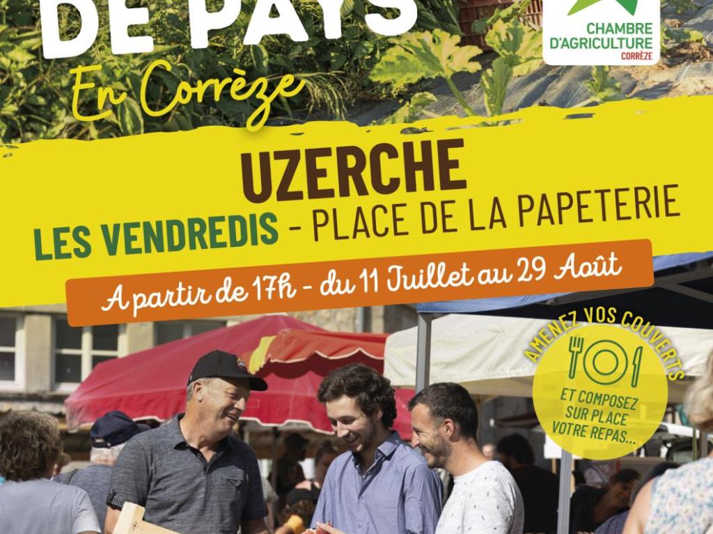 Marché des Producteurs de Pays d'Uzerche