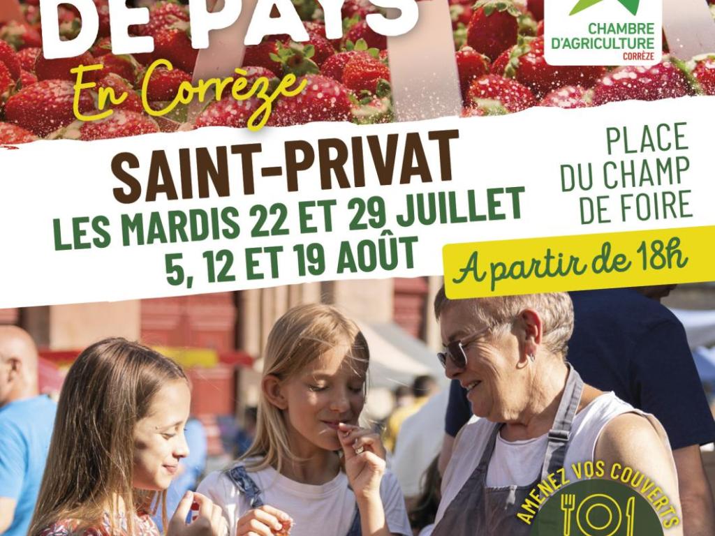 Marché des Producteurs de Pays de Saint Privat