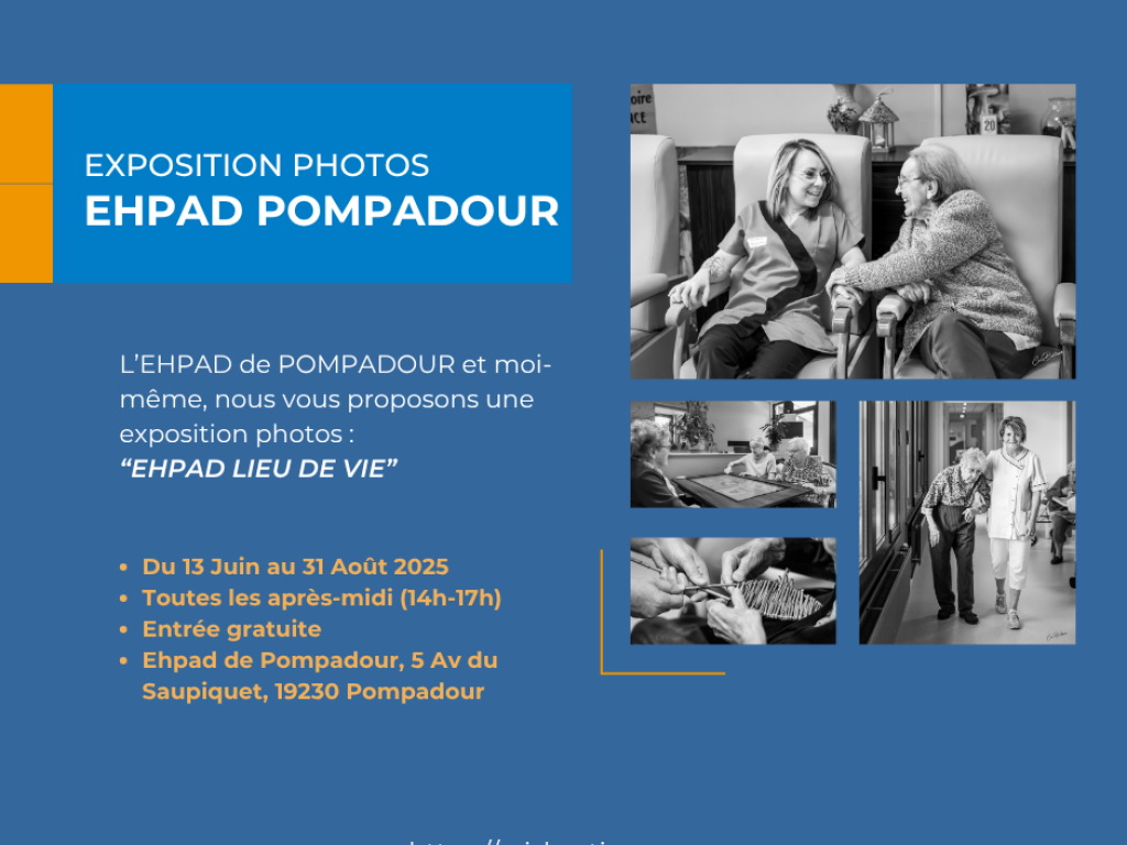 Exposition photos : EHPAD lieu de vie