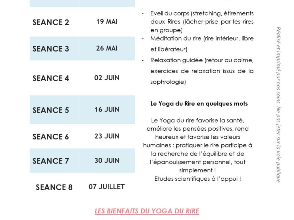 Atelier Yoga du Rire