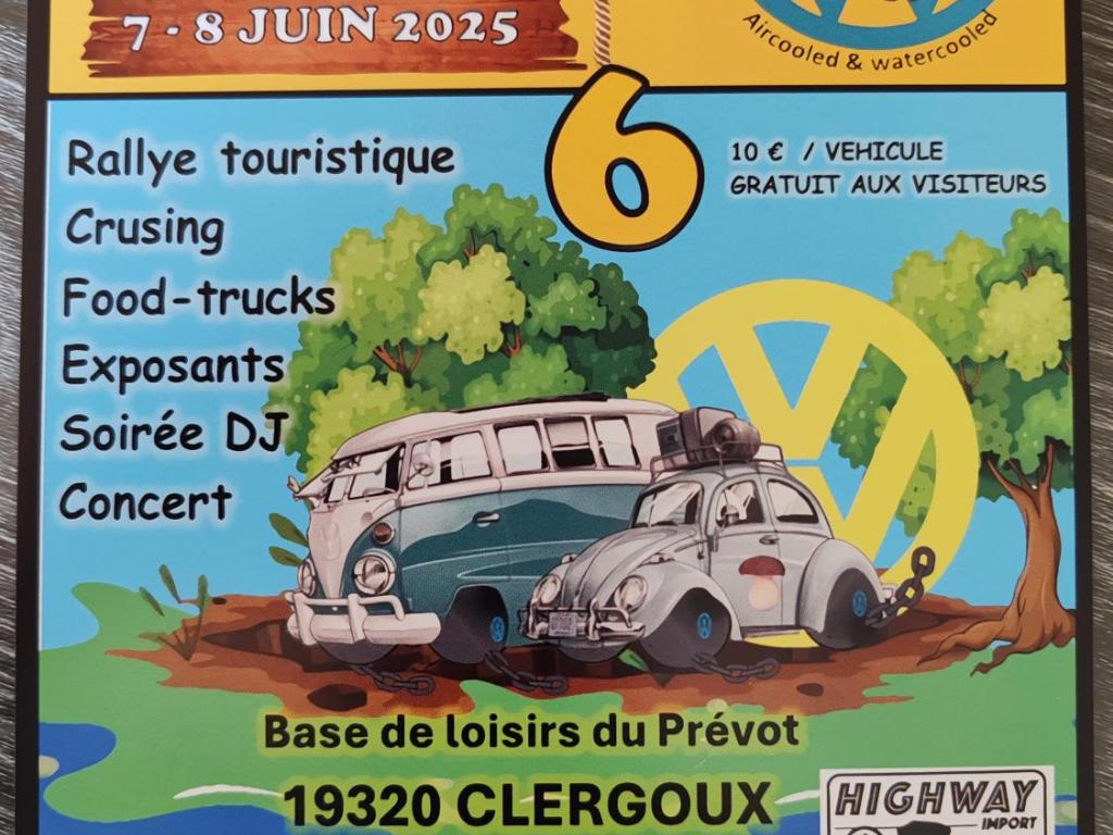 Le boulet aventure  : rassemblement d'anciennes Volkswagen