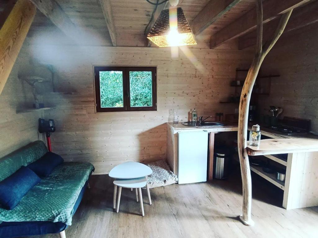 Cabane insolite à la ferme