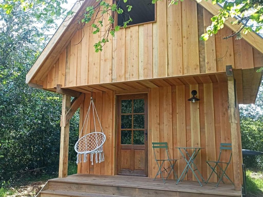 Cabane insolite à la ferme