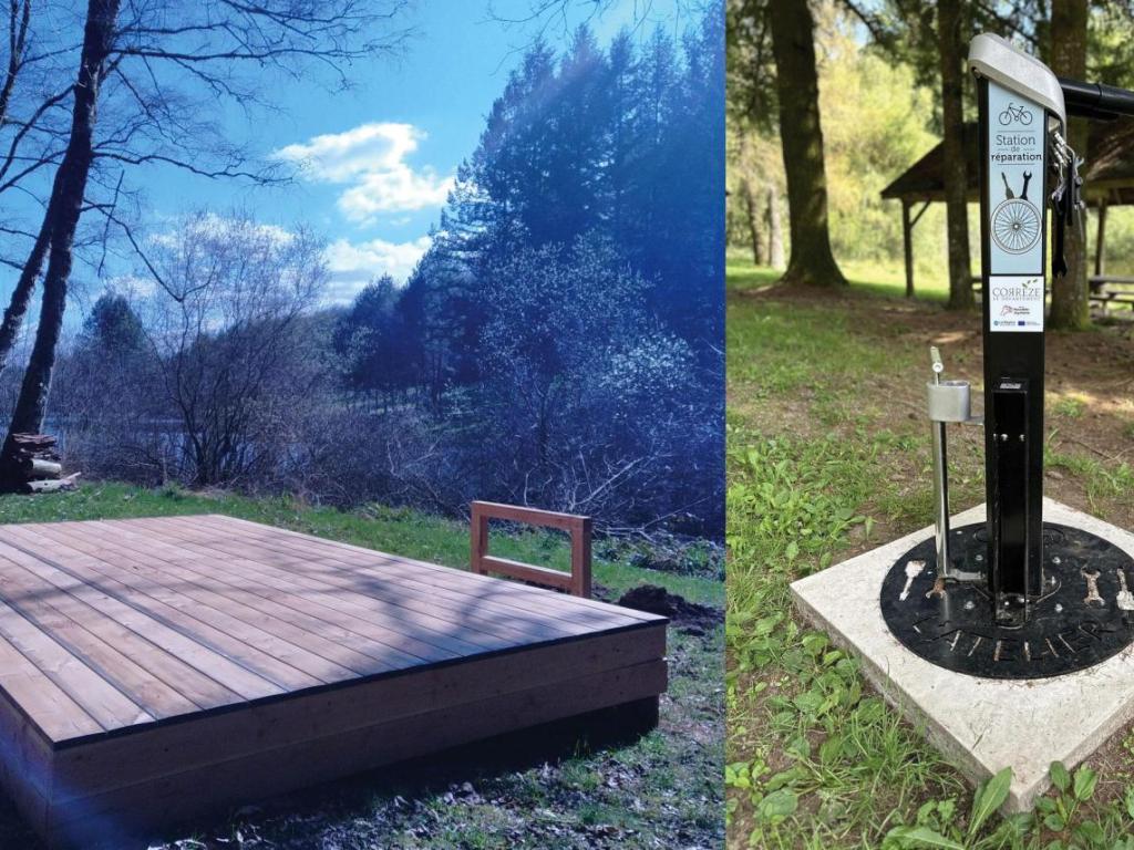 Aire de bivouac de la Tine