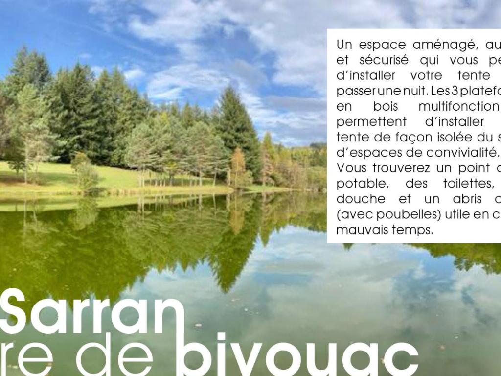 Aire de bivouac de la Tine