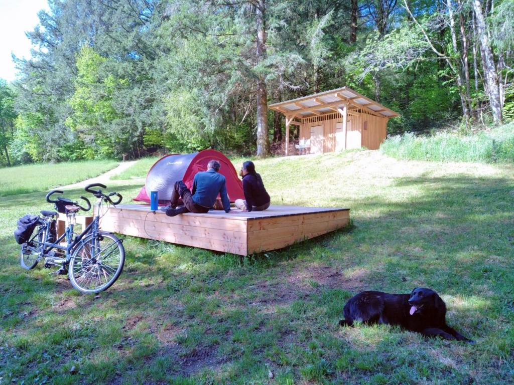 Aire de bivouac de la Tine