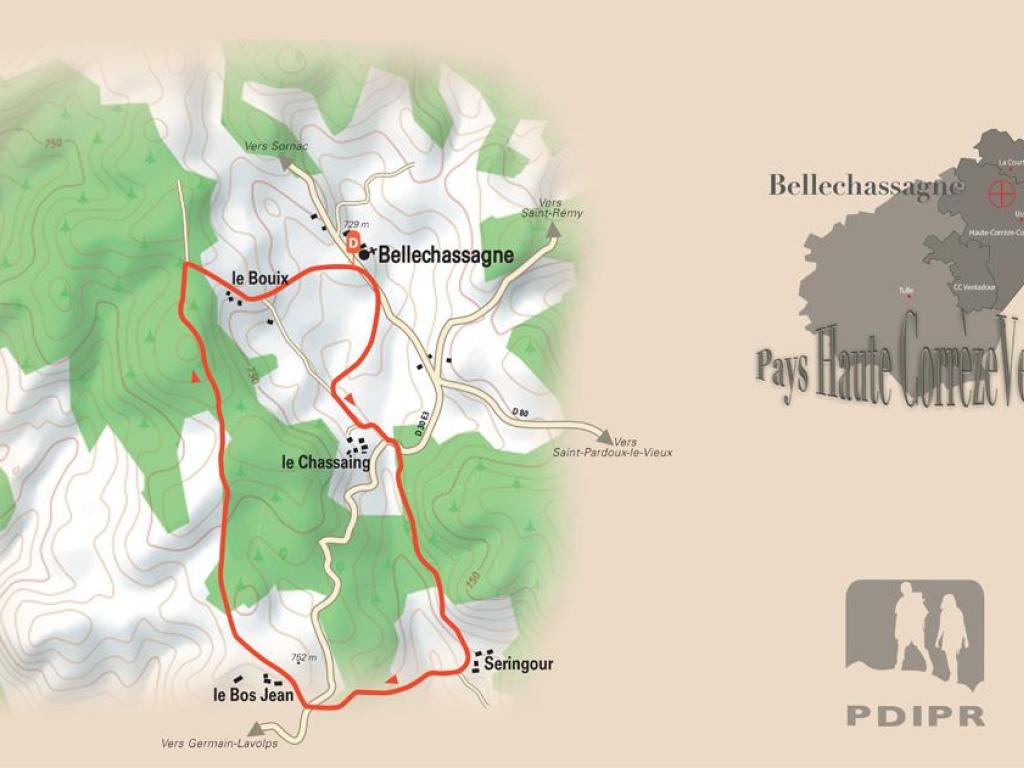 Chemin de campagne - 7 km
