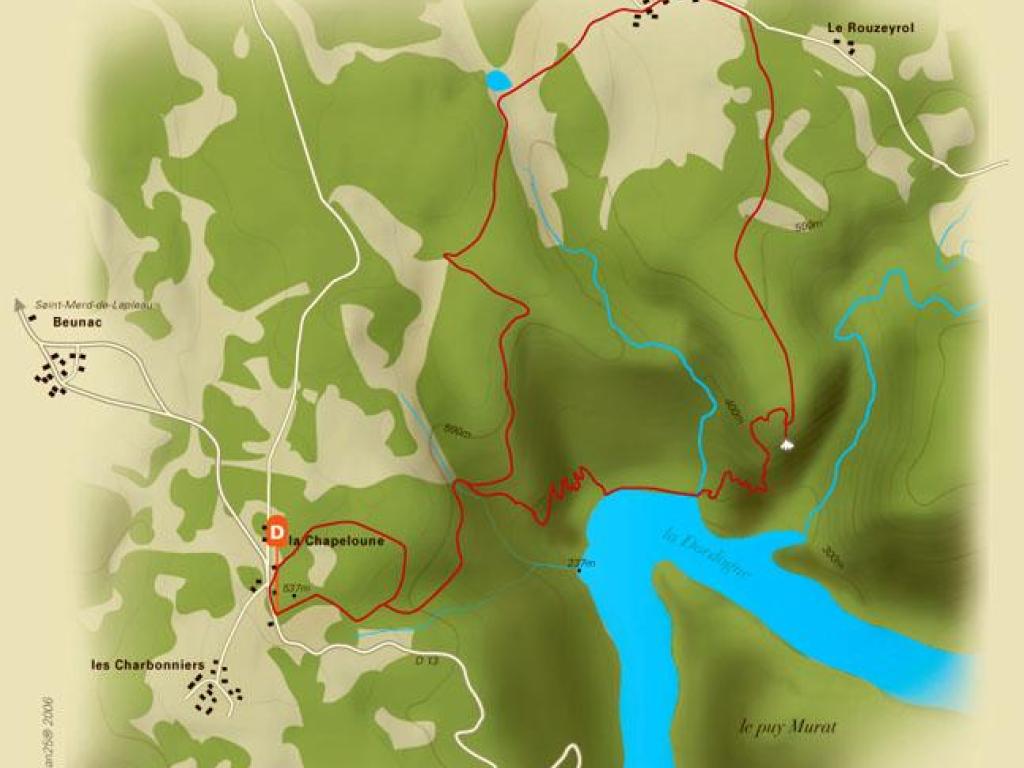 Les gorges de la Dordogne