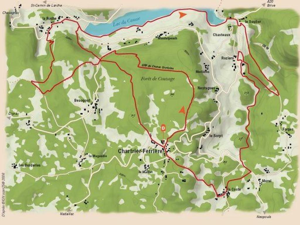 Causse et vallée