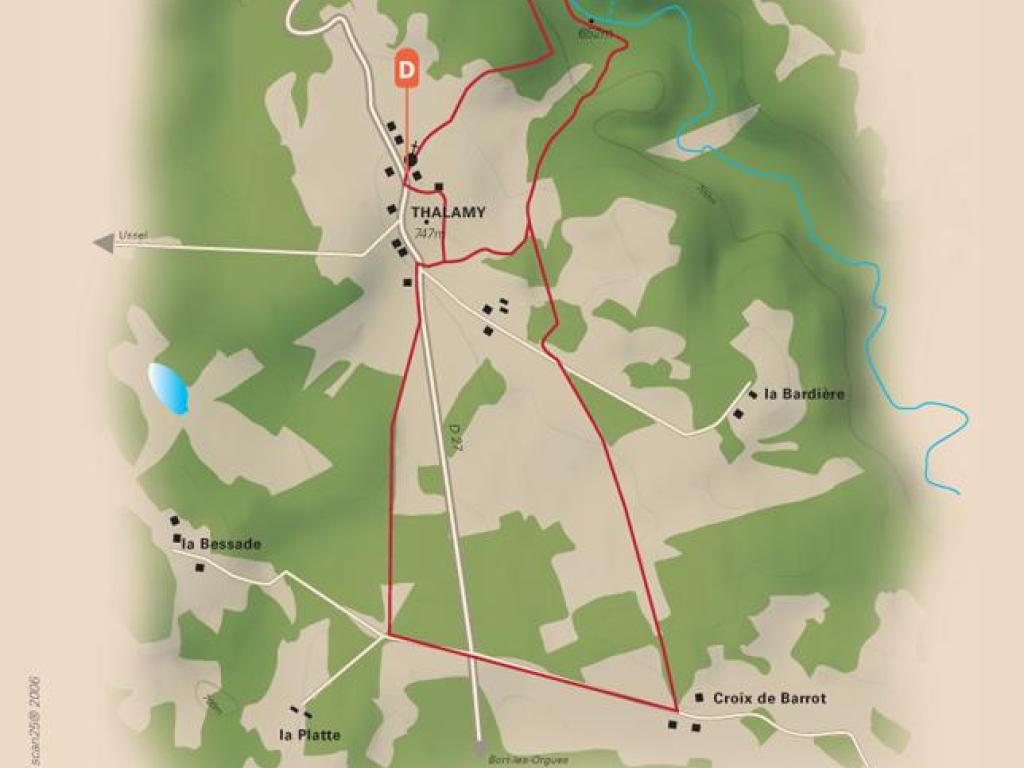 Sur les traces des chevaliers de l'Ordre de Malte - 7,5 km