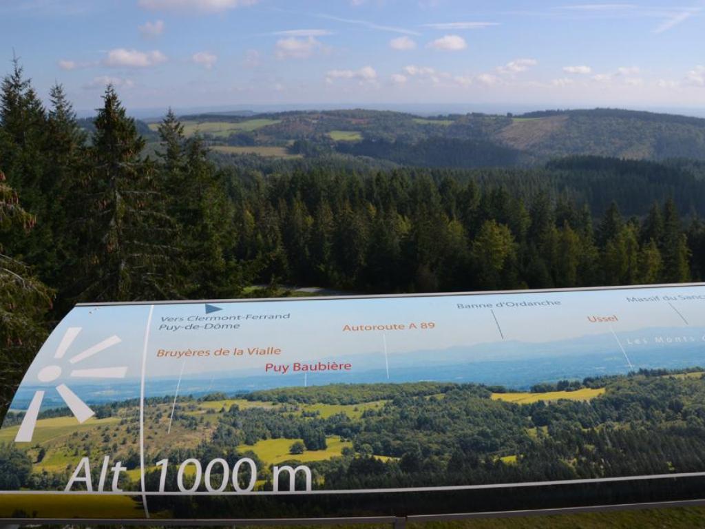 Tour panoramique du Mont Bessou